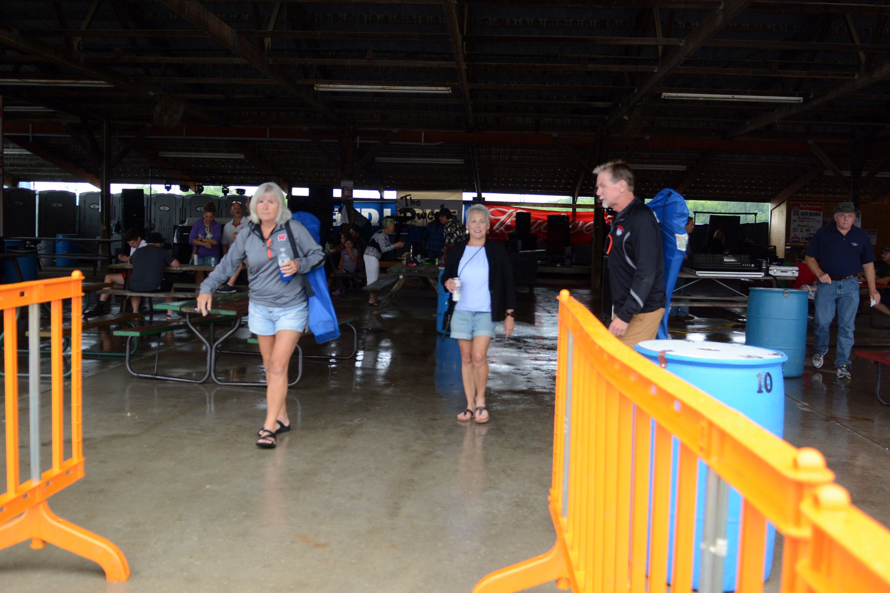 Storm damage at Sauk County Fair
